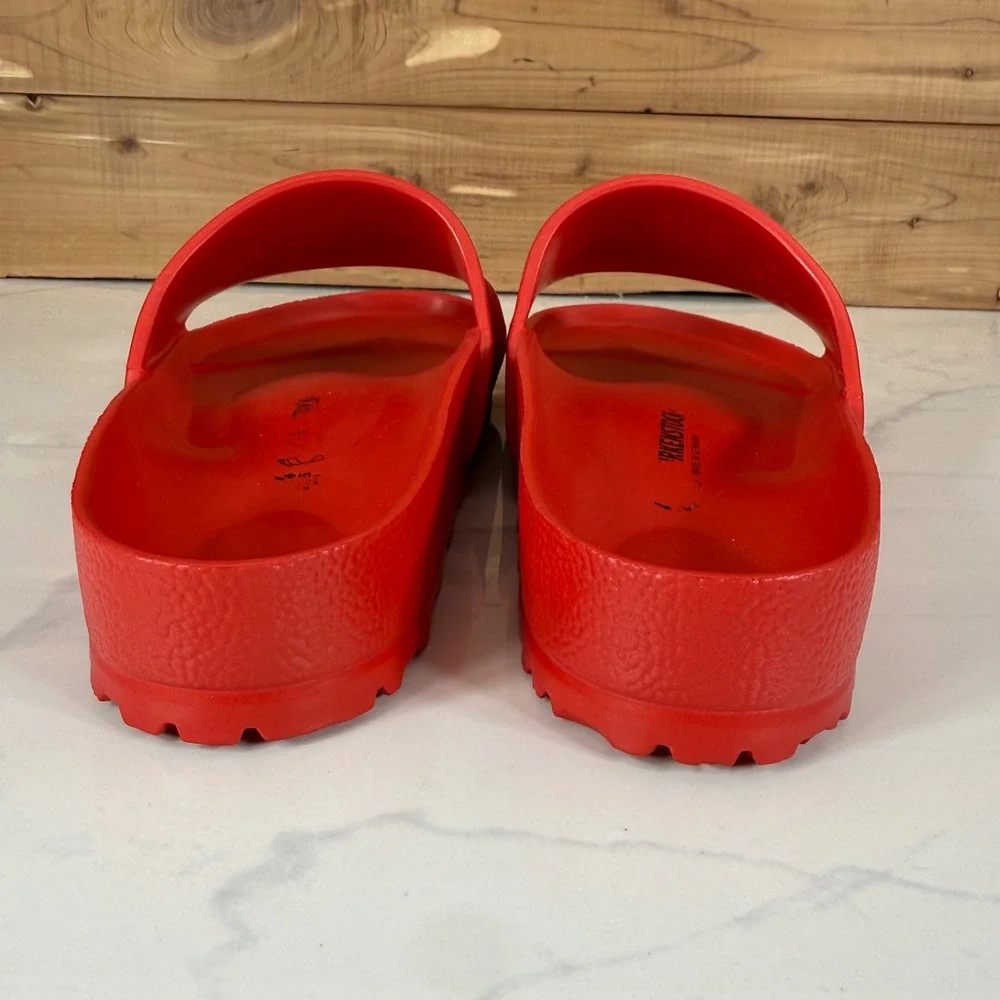 Birkenstock Barbados EVA Red Sport Slide Sandals Mens 11 US/ 44 Waterproof